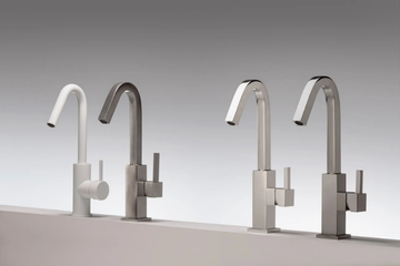 X-CHANGE_MONO - Countertop single handle brass washbasin mixer by Rubinetterie Treemme - view 3